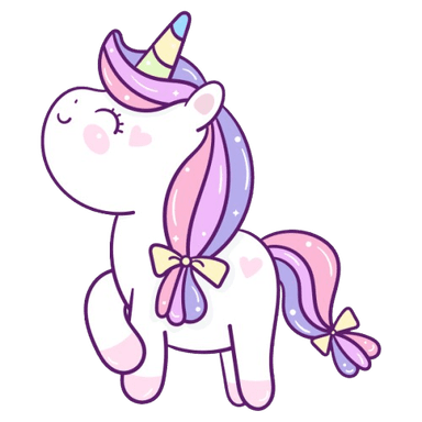 Celestial Sk1es Unicorn Mascot